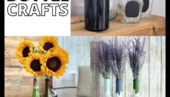 الحرف اليدوية لمحبي النبيذ: المشاريع الإبداعية التي تتضمن الفلين والزجاجات