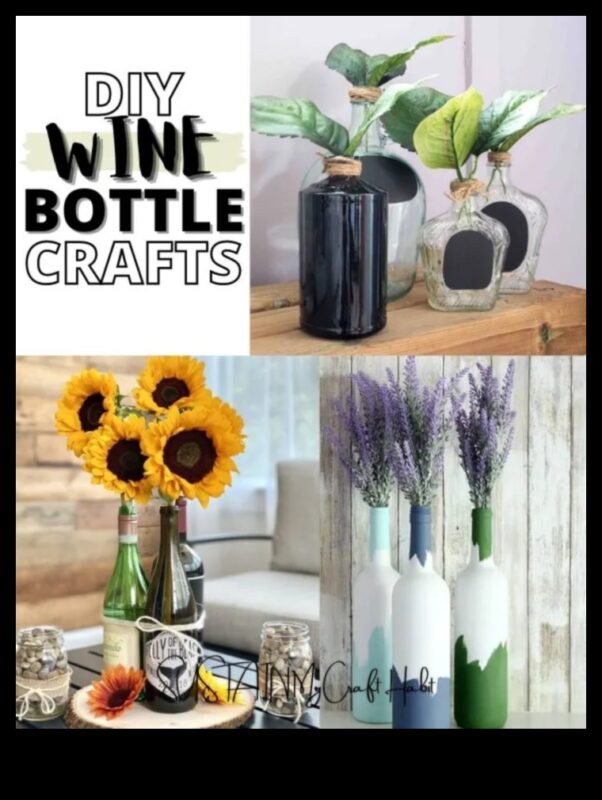 الحرف اليدوية لمحبي النبيذ: المشاريع الإبداعية التي تتضمن الفلين والزجاجات