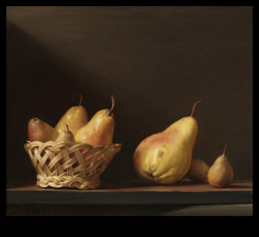 اللحظات الملتقطة: الحياة الساكنة في الواقعية التفصيلية