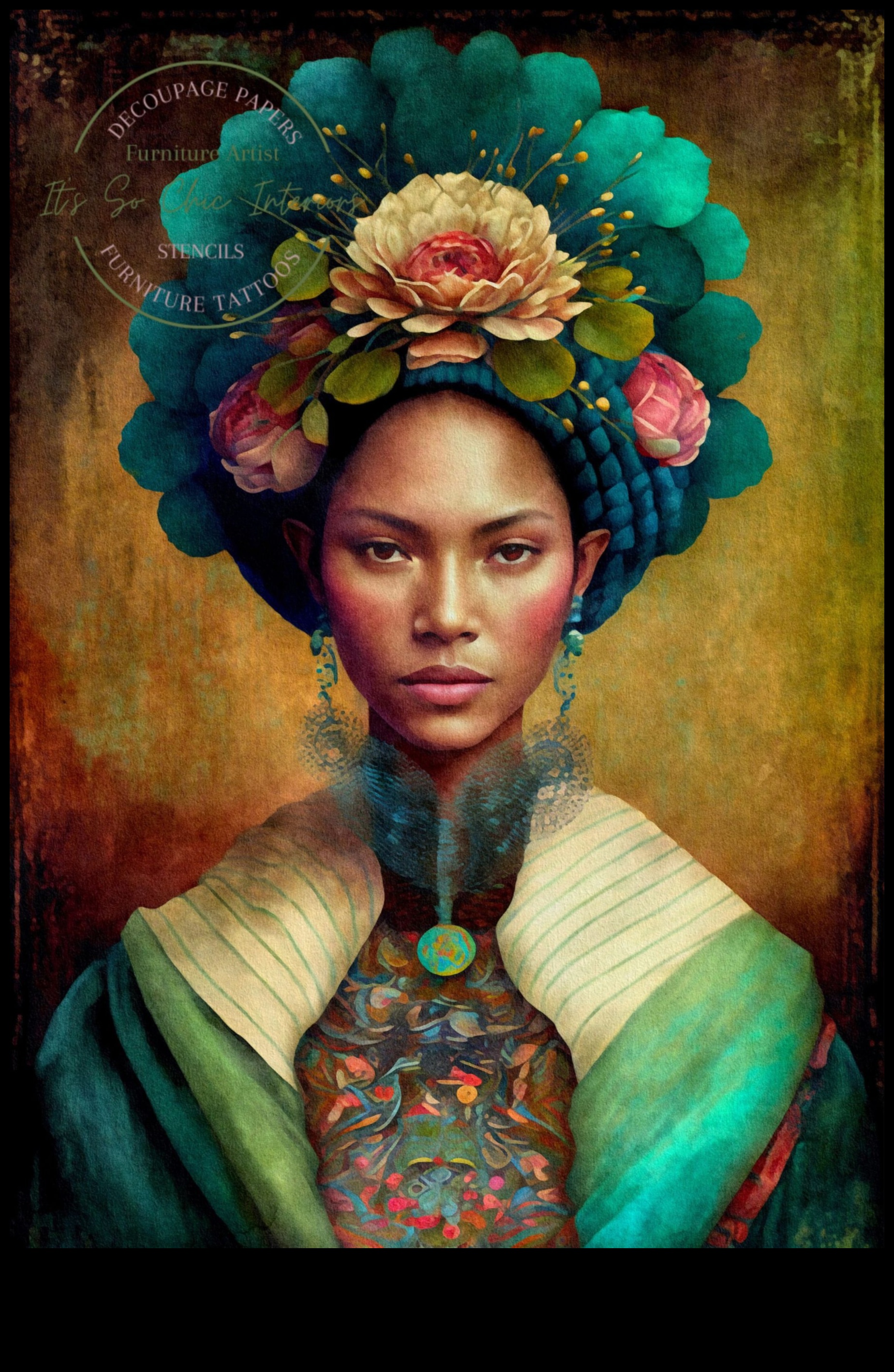 استكشاف فن Decoupage: طبقات الورق من أجل المسرات البصرية