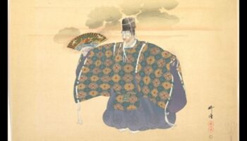 نوح الدراما: استكشاف الفن المسرحي في عالم الحبر الياباني