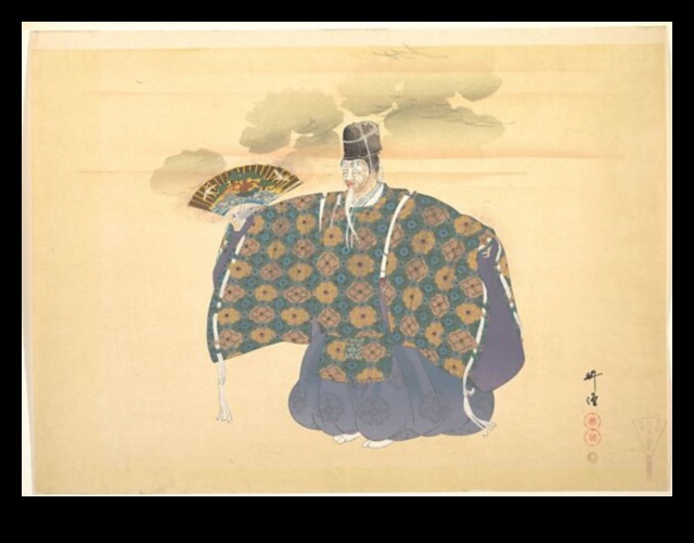 نوح الدراما: استكشاف الفن المسرحي في عالم الحبر الياباني