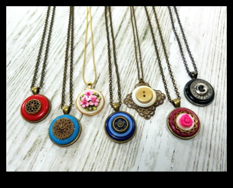 إكسسوارات يمكنك صنعها بنفسك بأزرار عتيقة: تحويل الحنين إلى أسلوب