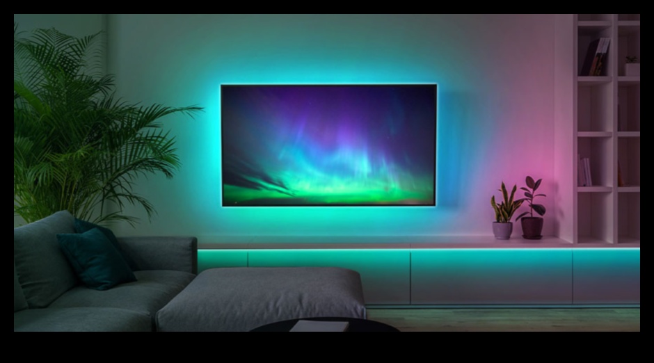 إضاءة الطريق: أجهزة تلفزيون ذات إضاءة محيطة لتعزيز الأجواء