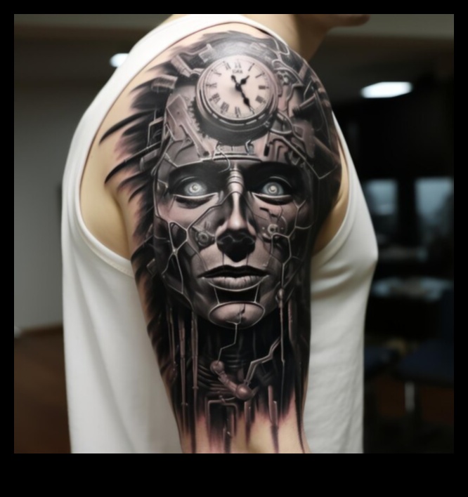 اندماج الفحم والحبر: استكشاف المجموعات الديناميكية