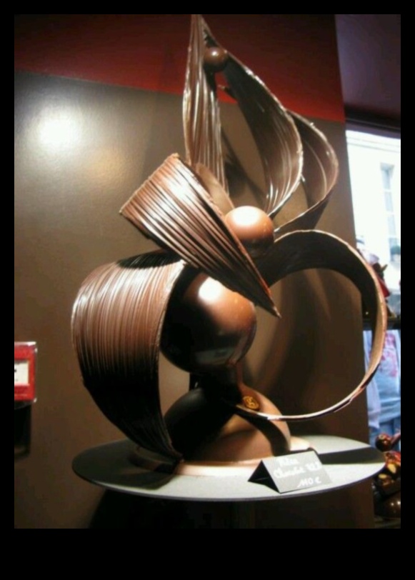 الإبداع الطهي مع منحوتات الشوكولاتة: صياغة الفن الحلو