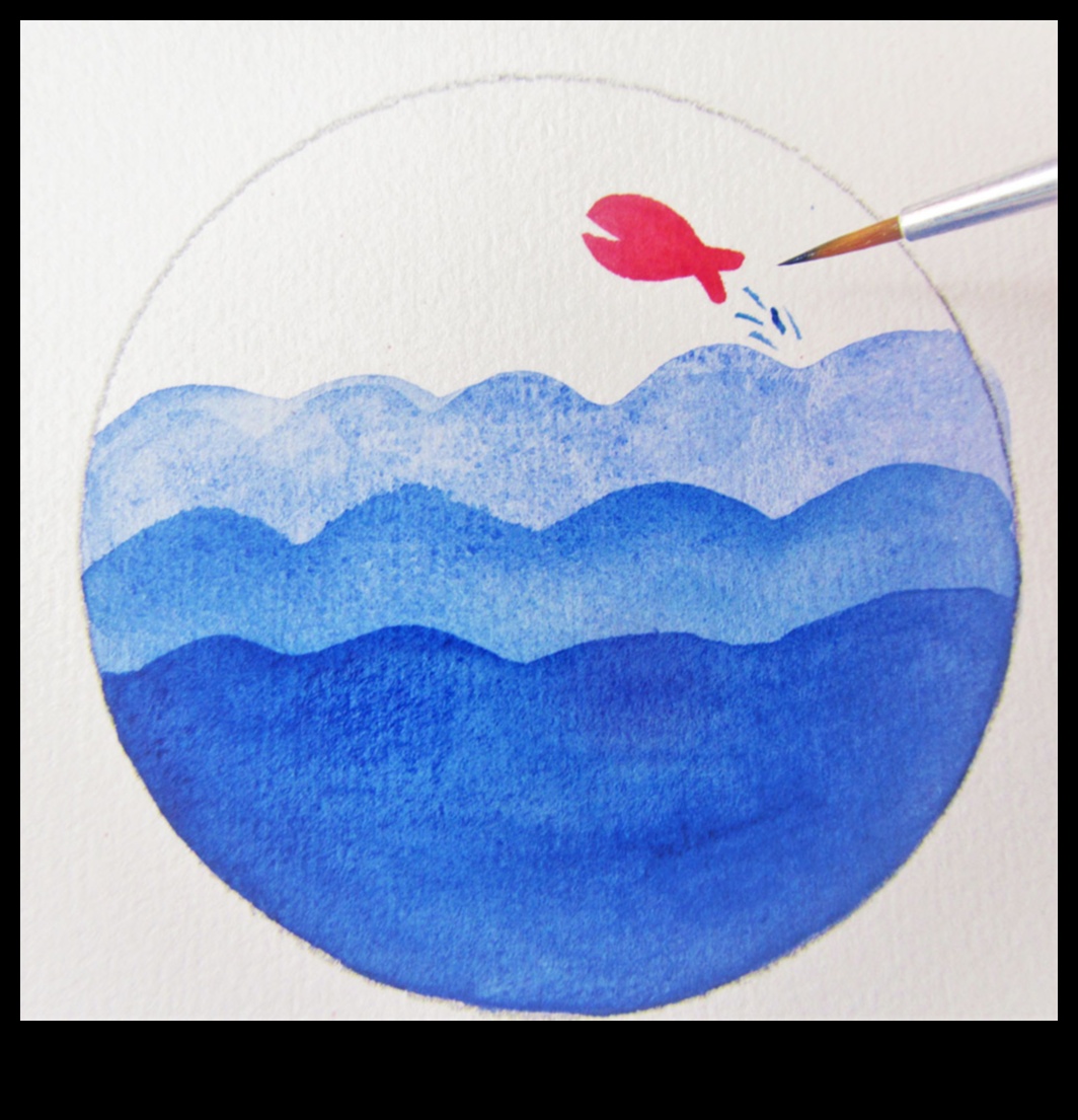 مغامرة الألوان المائية للأطفال: استكشاف الألوان باستخدام الفرش