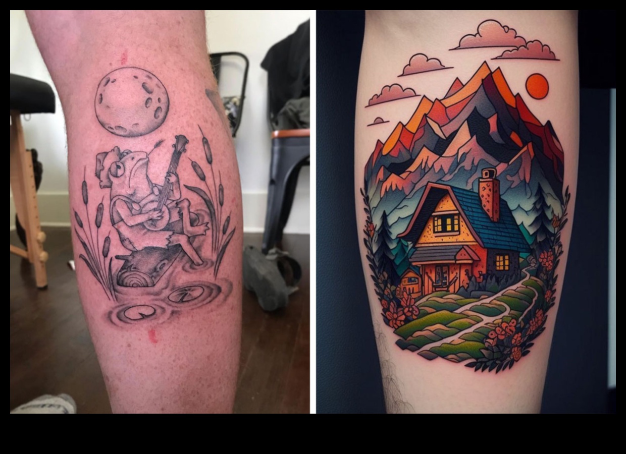 حبر البرية: استكشاف سجلات الحياة البرية في الوشم