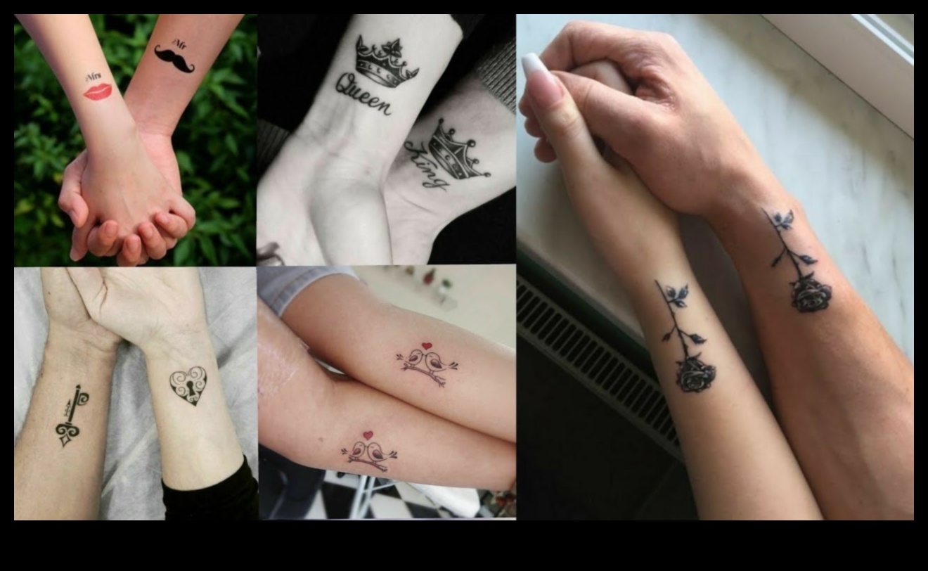 الوئام القلبي: وشم الزوجين يوضح أنقى أشكال الحب