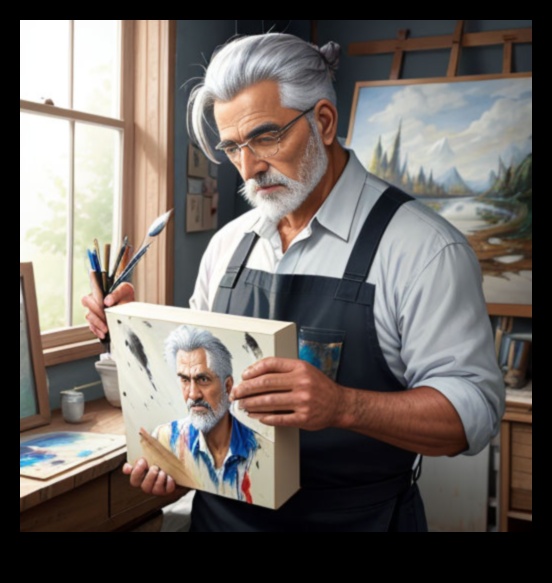 ضربات الفرشاة السردية: نسج القصص بضربة فرشاة