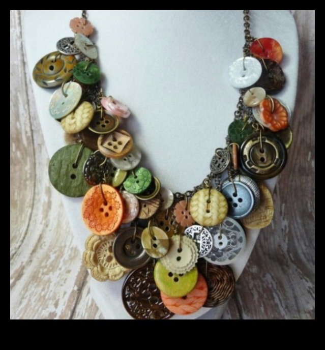 إكسسوارات يمكنك صنعها بنفسك بأزرار عتيقة: تحويل الحنين إلى أسلوب