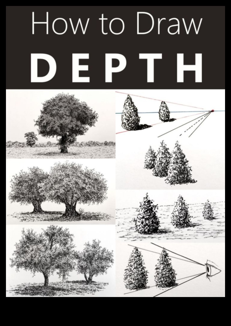 عمق الرسم: تقنيات إنشاء تأثيرات ثلاثية الأبعاد بالحبر