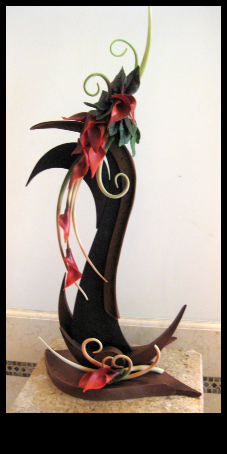 الإبداع الطهي مع منحوتات الشوكولاتة: صياغة الفن الحلو